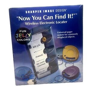 New Sharper Image “Now You Can Find It” Wireless Electronic Locater Great Gift